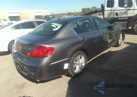 2012 Infiniti G37 Journey из США, поврежденный, VIN JN1CV6AP5CM625474